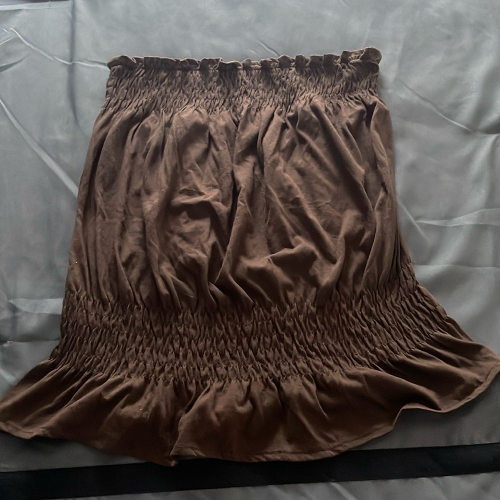 Brown Tube top in a size large